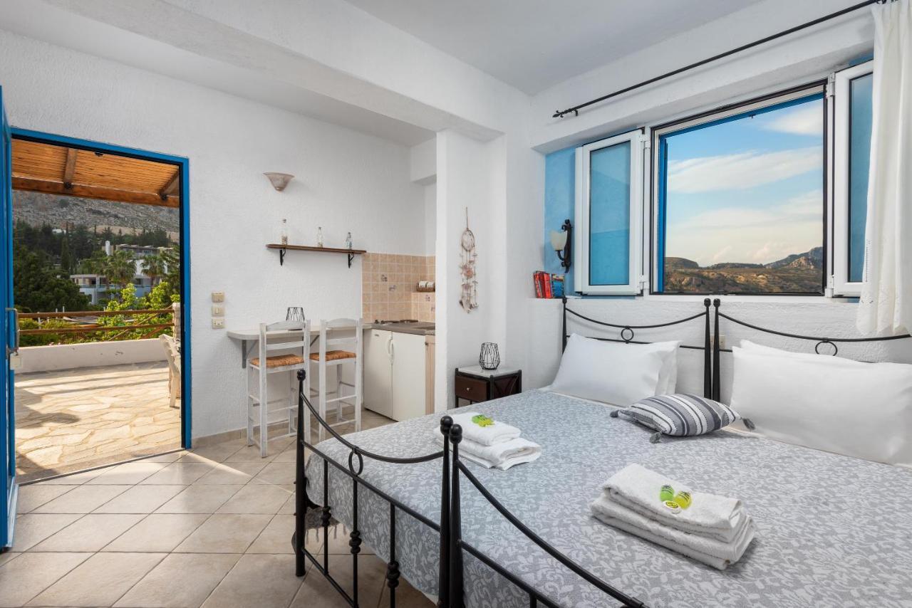 Agnanti Beach Apartments 아크앤젤로스 외부 사진