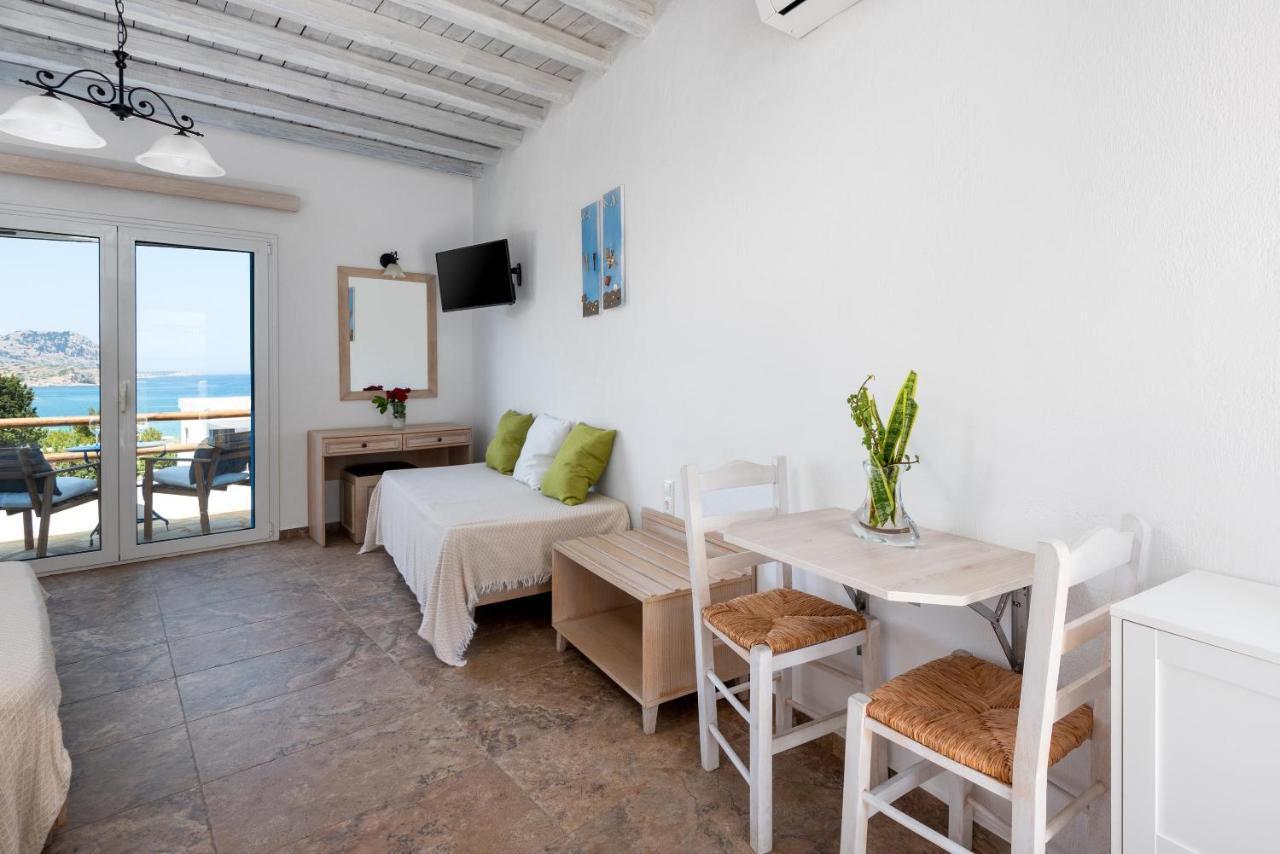 Agnanti Beach Apartments 아크앤젤로스 외부 사진