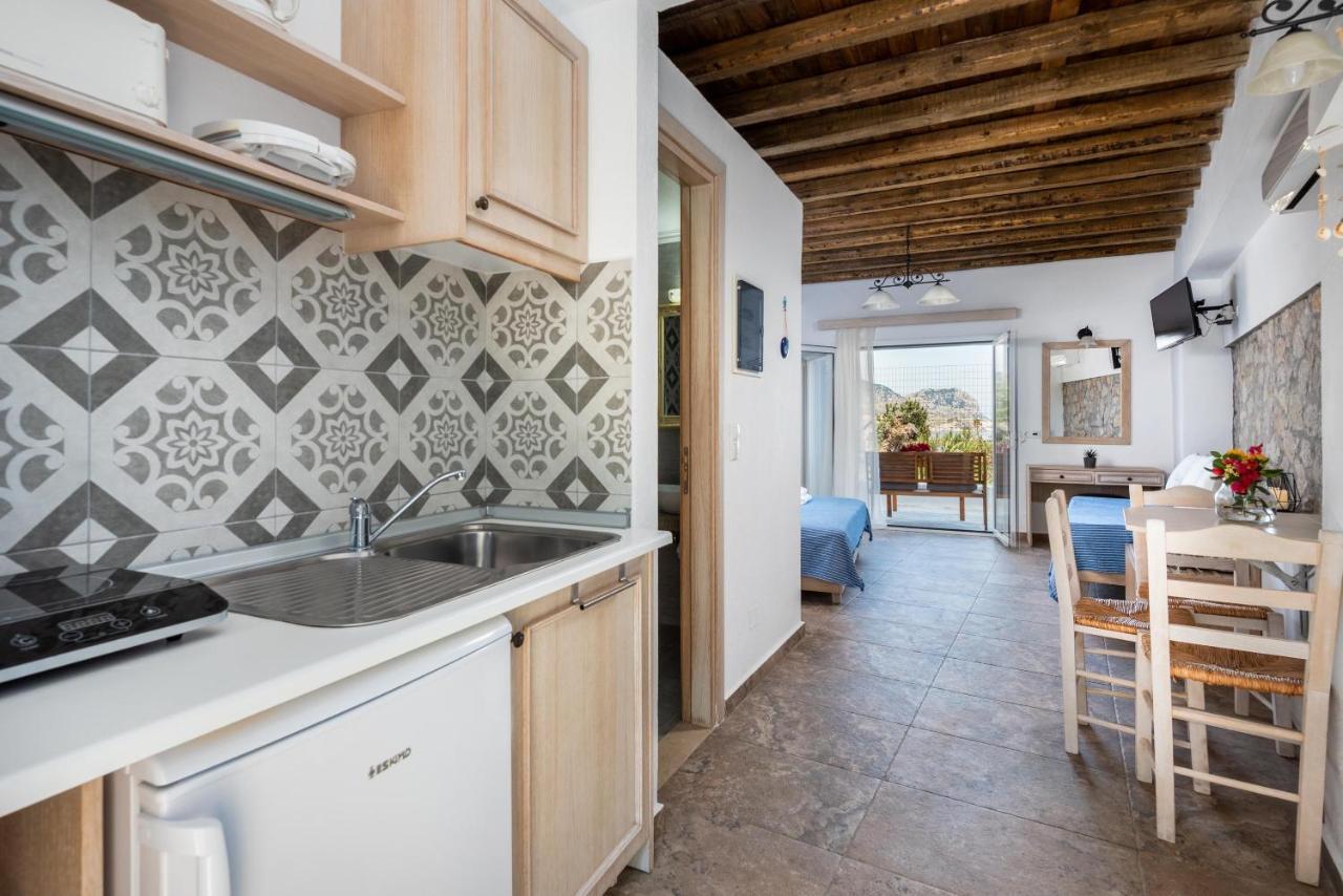 Agnanti Beach Apartments 아크앤젤로스 외부 사진