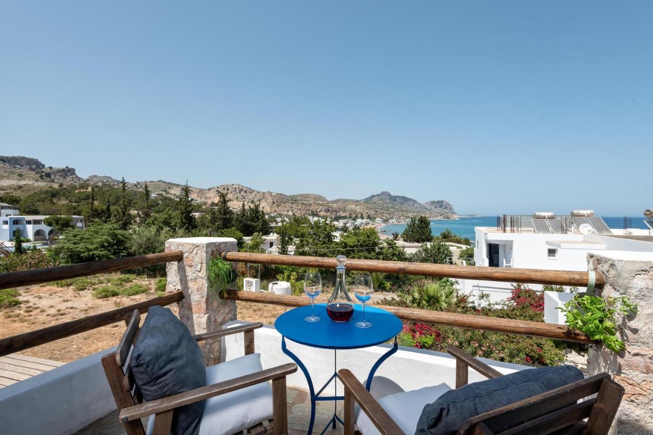 Agnanti Beach Apartments 아크앤젤로스 외부 사진