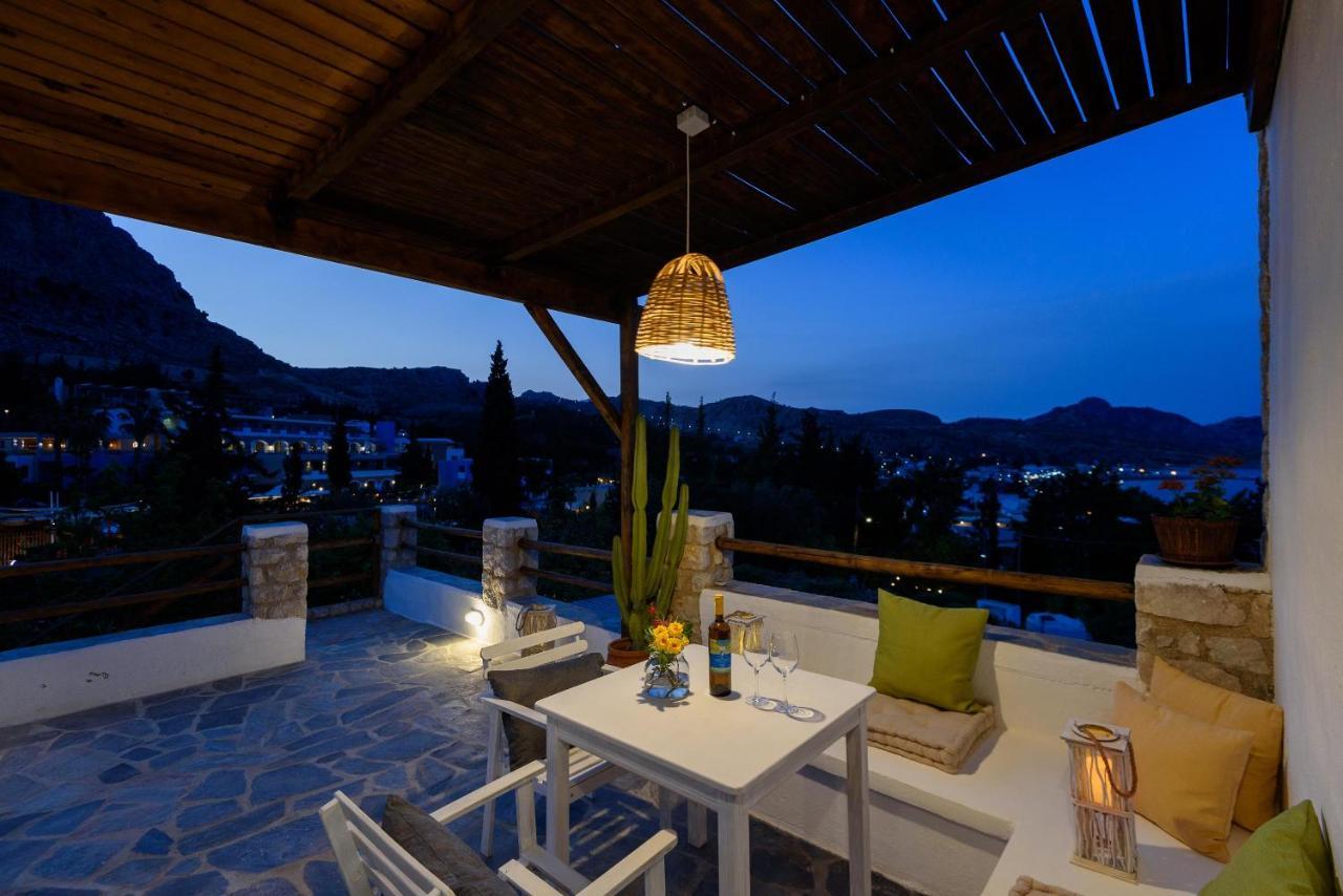 Agnanti Beach Apartments 아크앤젤로스 외부 사진