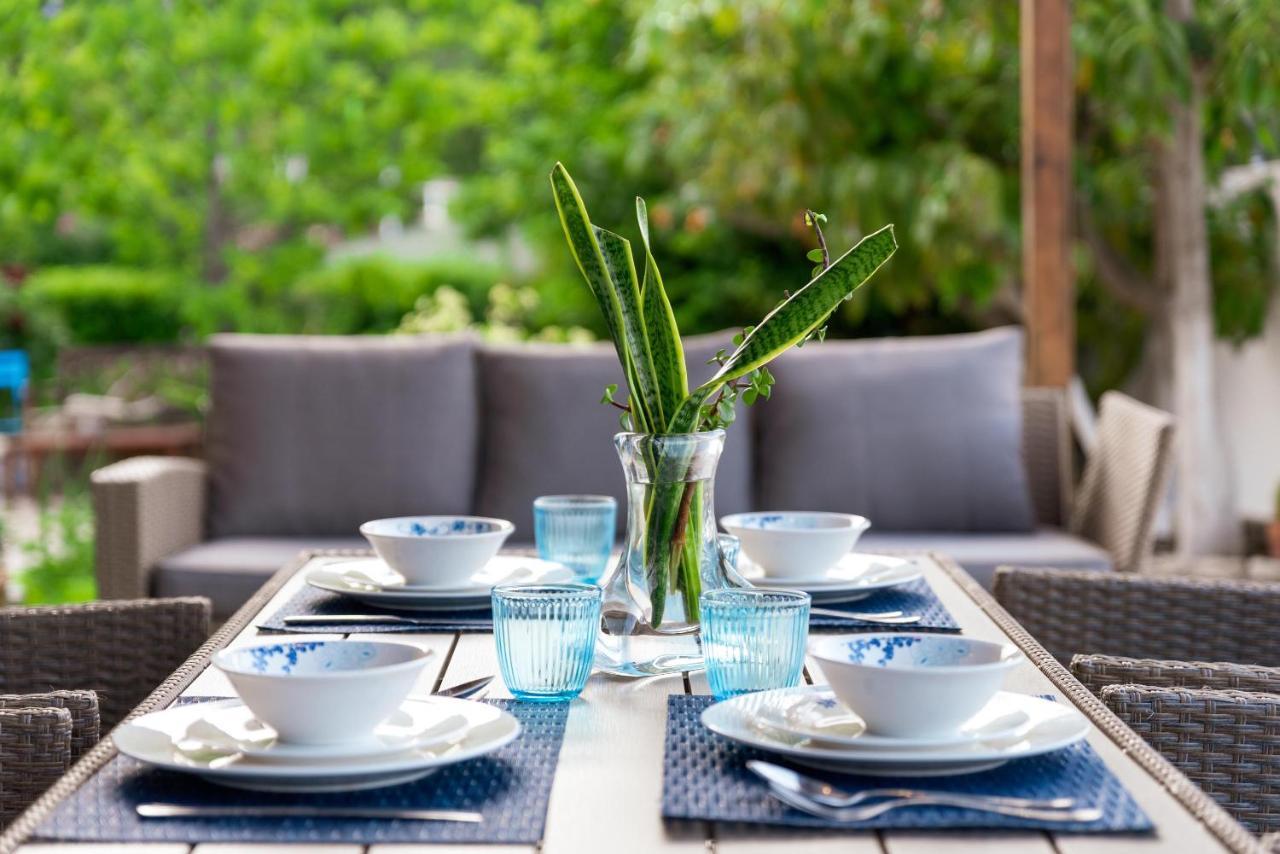 Agnanti Beach Apartments 아크앤젤로스 외부 사진