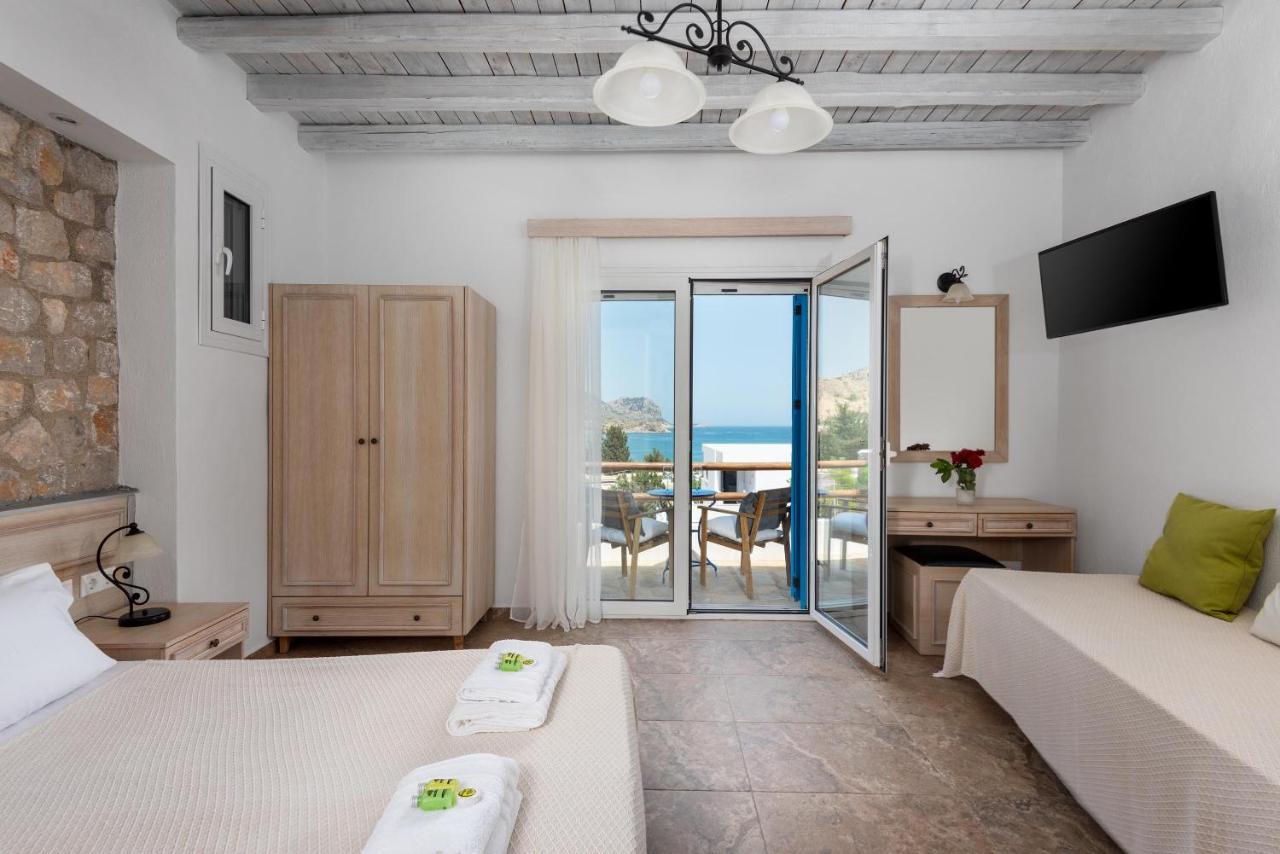 Agnanti Beach Apartments 아크앤젤로스 외부 사진