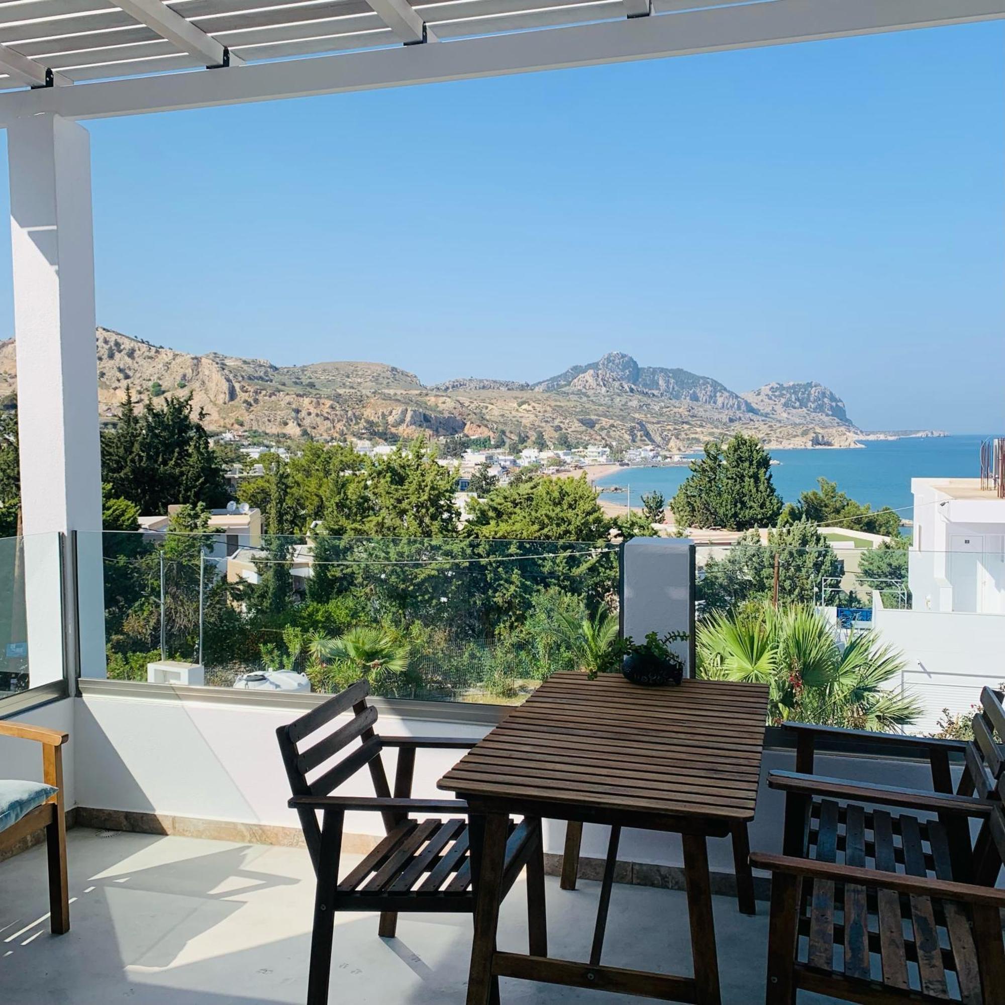 Agnanti Beach Apartments 아크앤젤로스 외부 사진